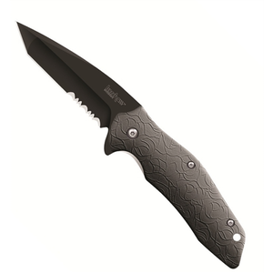 Kershaw Knives - Kuro Tanto - Serrated - Black - 1835TBLKST - SNK/WTO - Home Office
