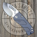 Medford - Der Hund (Hunden) - S35VN - Tumbled Finish - Bead Blasted Anodized Handles - Blue - MK203MKT-1
