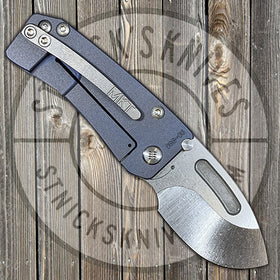 Medford - Der Hund (Hunden) - S35VN - Tumbled Finish - Bead Blasted Anodized Handles - Blue - MK203MKT - 0