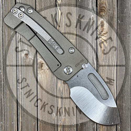 Medford - Der Hund (Hunden) - S35VN - Tumbled Finish - Bead Blasted Anodized Handles - Bronze - MK203MKT