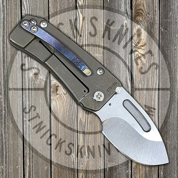 Medford - Der Hund (Hunden) - S35VN - Tumbled Finish - Faced/Flamed Handles - Bronze - MK203MKT - 0