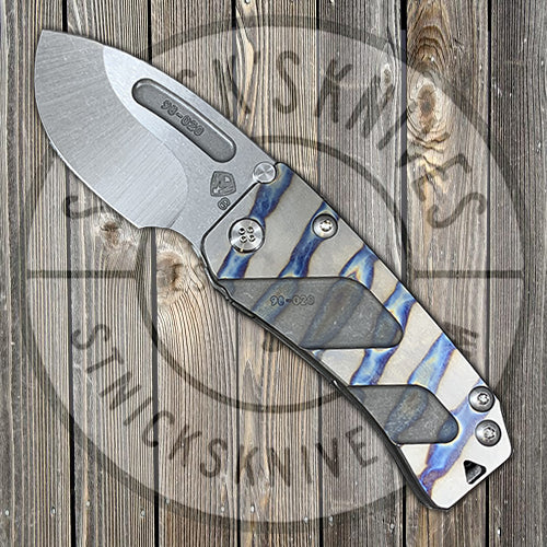 Medford - Der Hund (Hunden) - S35VN - Tumbled Finish - Faced/Flamed Handles - MK203MKT