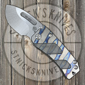 Medford - Der Hund (Hunden) - S35VN - Tumbled Finish - Faced/Flamed Handles - MK203MKT