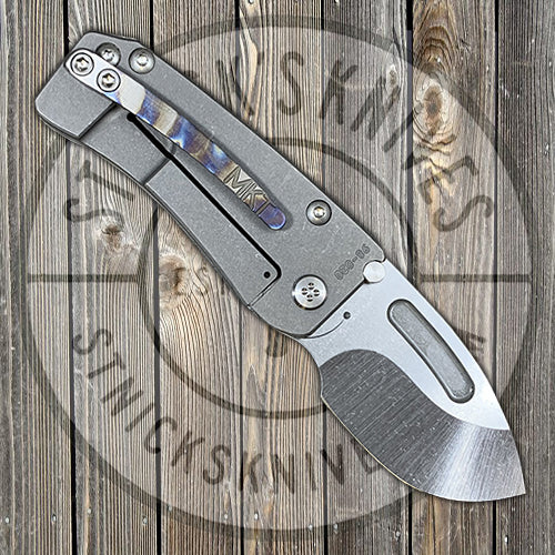 Medford - Der Hund (Hunden) - S35VN - Tumbled Finish - Faced/Flamed Handles - MK203MKT