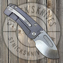 Medford Der Hund (Hunden) - S35VN - Tumbled Finish - Bead Blasted Anodized Handles - Violet - MK203MKT-2