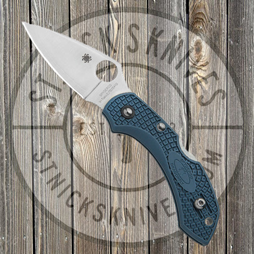 Spyderco Dragonfly 2 - Blue/Grey FRN - V-Toku2/SUS310 - Sprint Run - C28FPBLE2