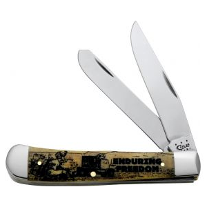 Case - Trapper - Enduring Freedom - Antique Bone - 07439 - SNK/WTO - Home Office