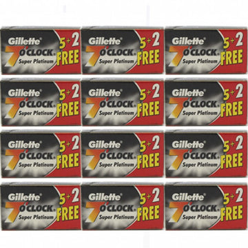 Gillette - 7 O’Clock - Super Platinum - Black - 140 count - 7OC-BLACK