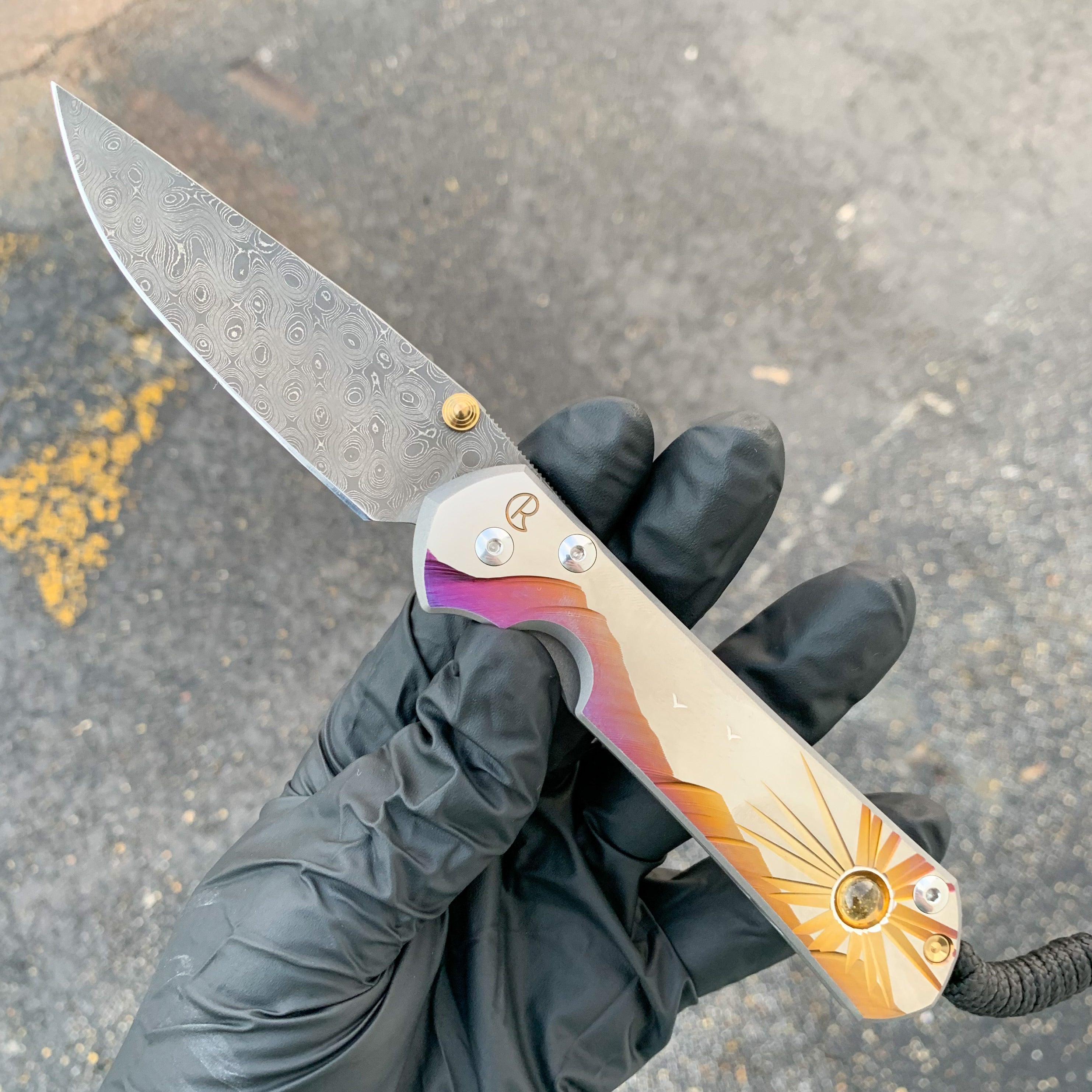 Chris Reeve - Lg Sebenza 31 - Cabochon DP - Solar System - L31-1408 ...