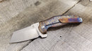 Kizer Sheepdog - Left Handed - St. Nick's Custom Anodization - Lightning Strike Finish-2