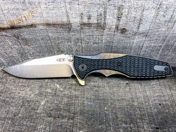 Zero Tolerance 0393SW - St. Nick's Custom Anodization - Lightning Strike Finish - Matte