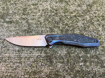 Zero Tolerance Knives 0470 - St. Nick's Custom Anodization - Lightning Strike Finish