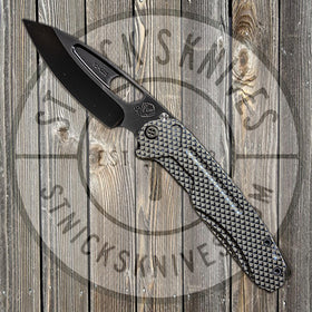 Medford - Infraction - S35VN - PVD Blade Finish - Standard Grind - Gun Grip Handle/Tumbled Spring - MK031SPQ-01TM-SPCP-BP