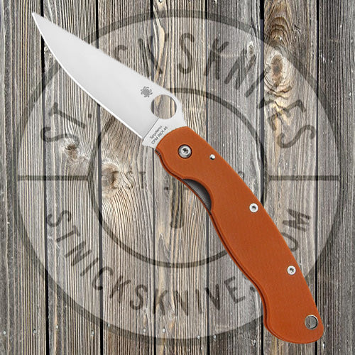 Spyderco Military - Burnt Orange - REX45 - Sprint Run - C36GPBORE
