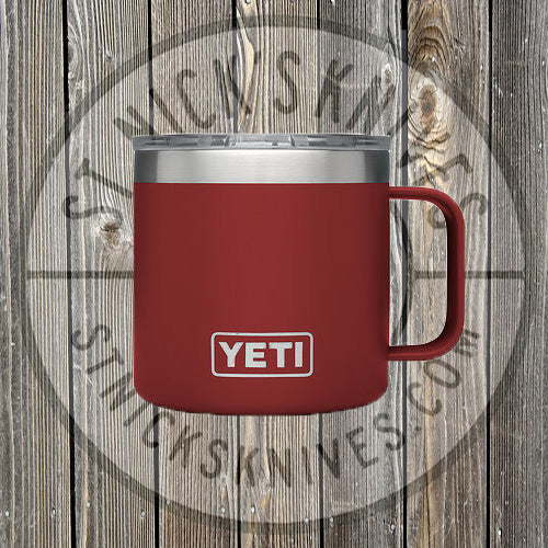 YETI - Rambler - 14oz Mug - 21071300058 - Brick Red - YMUG14BR