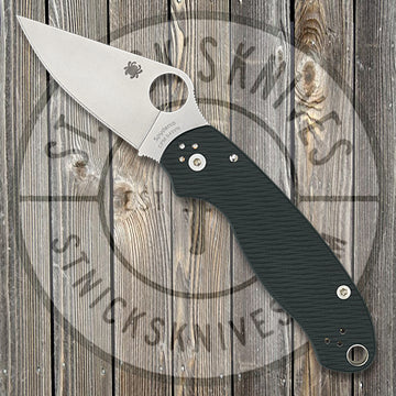 Spyderco Para 3 - CPM-S45VN - Sprint Run - Diamond Ark Green G10  - C223GPFGR