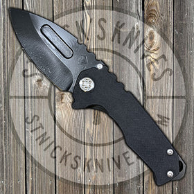 Medford - Praetorian Genesis G - S35VN - PVD Finish - Tanto - Black G10/PVD Handles - MK028SPD-08PV-STCP-BP