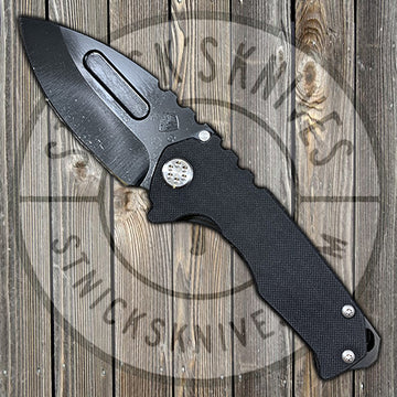 Medford - Praetorian Genesis G - S35VN - PVD Finish - Tanto - Black G10/PVD Handles - MK028SPD-08PV-STCP-BP