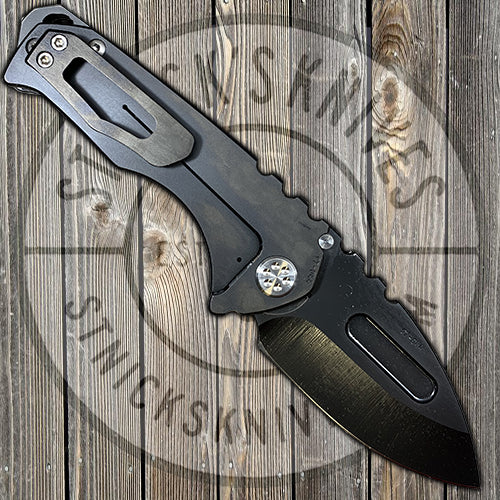 Medford - Praetorian Genesis G - S35VN - PVD Finish - Tanto - Black G10/PVD Handles - MK028SPD-08PV-STCP-BP