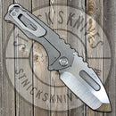 Medford - Praetorian Genesis G - S35VN - PVD Finish - Drop Point - Coyote G10/Tumbled Handles - MK028MKT-2