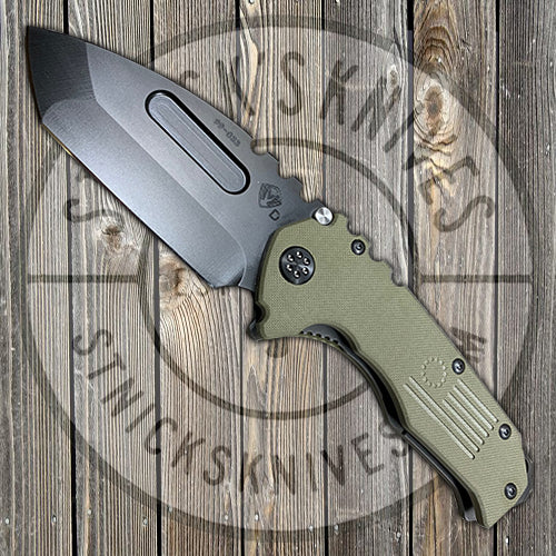 Medford - Scout M/P - D2 - PVD Blade - OD Green G10 - MKM30DPT-1010-SPCP-BP