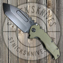 Medford - Scout M/P - D2 - PVD Blade - OD Green G10 - MKM30DPT-1010-SPCP-BP-1
