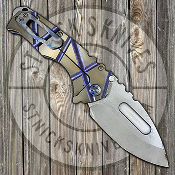 Medford - Praetorian T - D2 - Vulcan Finish - Drop Point - “Show Lights” Handles - MK012MKT - 0