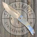 Medford - Slim Midi Marauder - S35VN - Tumbled Finish - Faced/Flamed Handle and Clip - MK201MKT-1