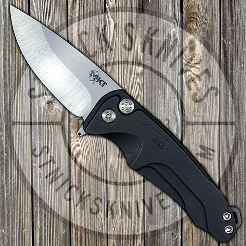 Medford - Smooth Criminal - S35VN - Tumbled Finish - Drop Point- Black Anodized Handles - MK039MKT
