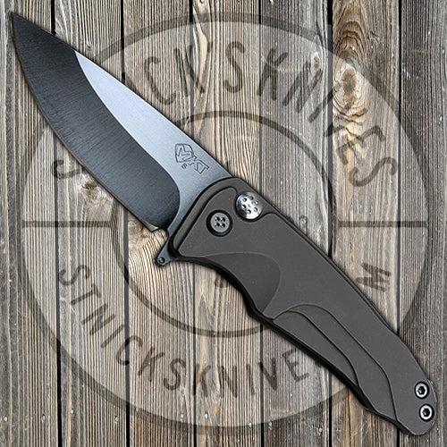 Medford - Smooth Criminal - S35VN - PVD Finish - Drop Point- Bronze Anodized Handles - MK039MKT