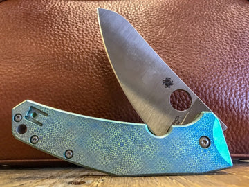 Spyderco Spydie Chef - St. Nick's Custom Anodization - "Diamondback"