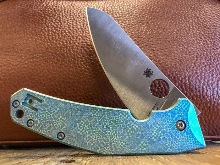 Spyderco Spydie Chef - St. Nick's Custom Anodization - "Diamondback"