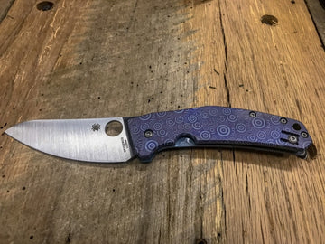 Spyderco Spydie Chef - St. Nick's Custom Anodization - "Rings"