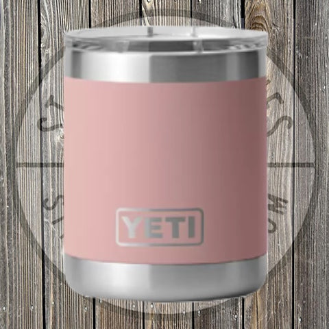 YETI - 10oz - Lowball - Sandstone Pink
