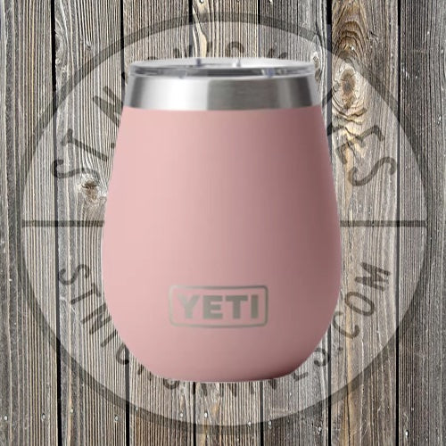 YETI - 10oz - Wine Rambler - Sandstone Pink
