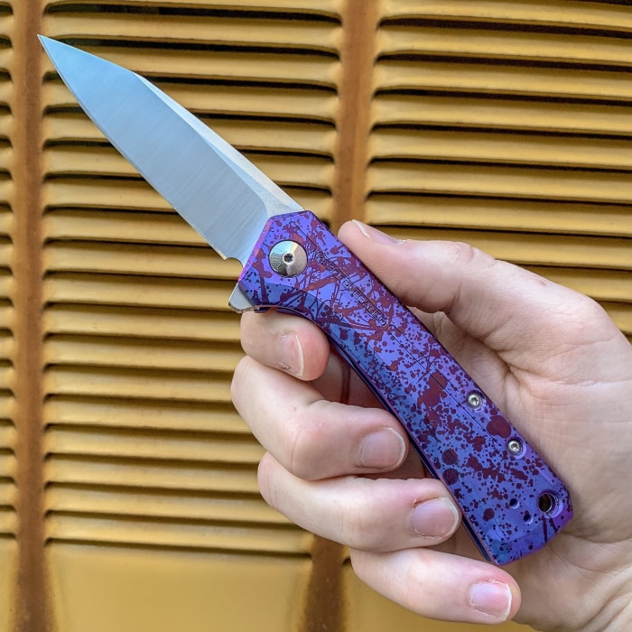 Zero Tolerance 0808 - St. Nick's Custom Anodization